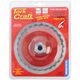 Wire Cup Brush Twisted 125mmxm14 High Speed 9000rpm Blister
